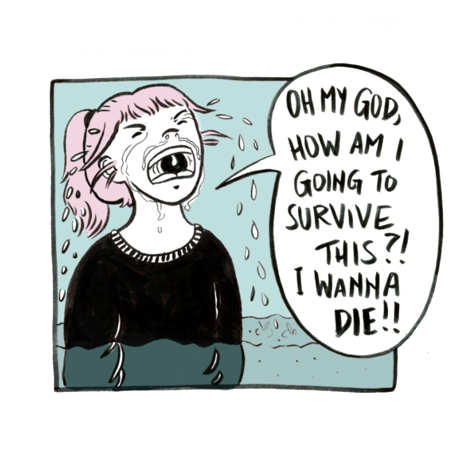The breakup comic