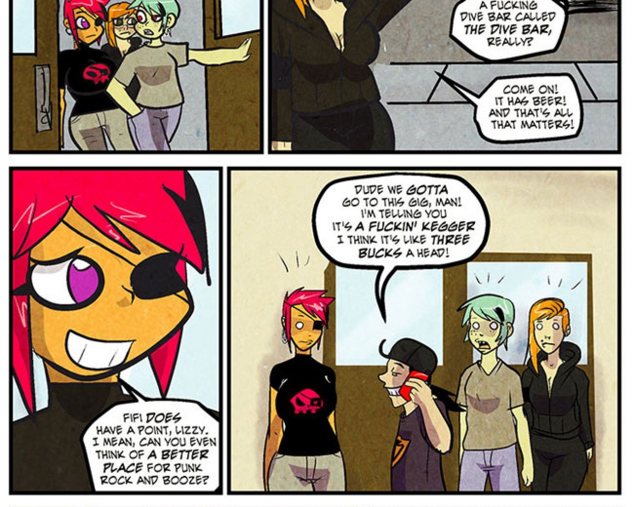 Preview Image 1 for The Goddamn Panty Brigade