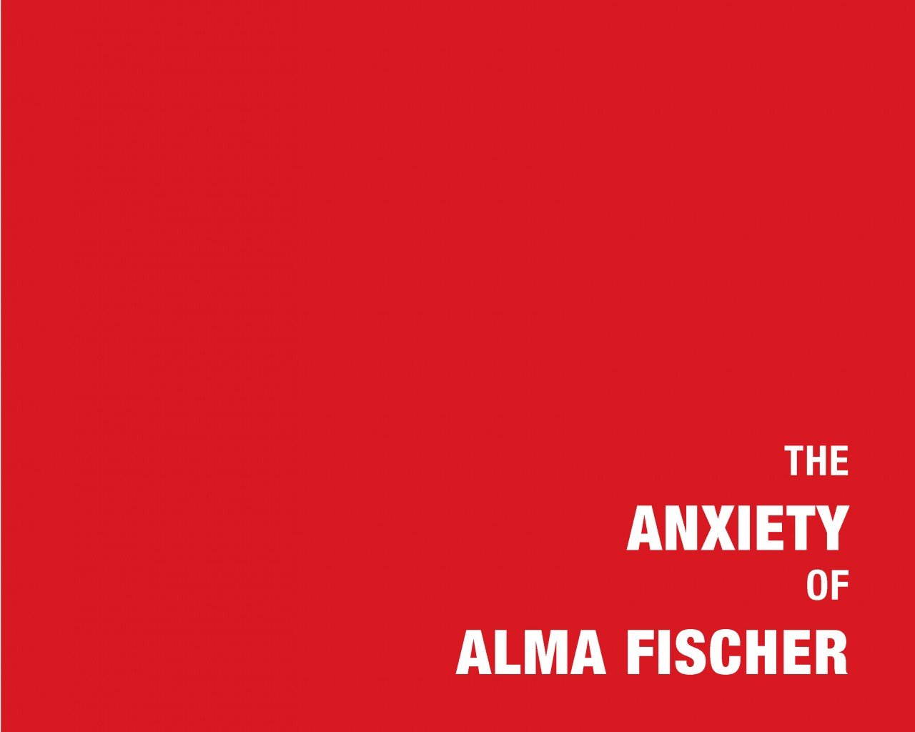 Preview Image 1 for The Anxiety of Alma Fischer: A Webcomic About Anxiety, Depression & Obsessive-Compulsive Disorder