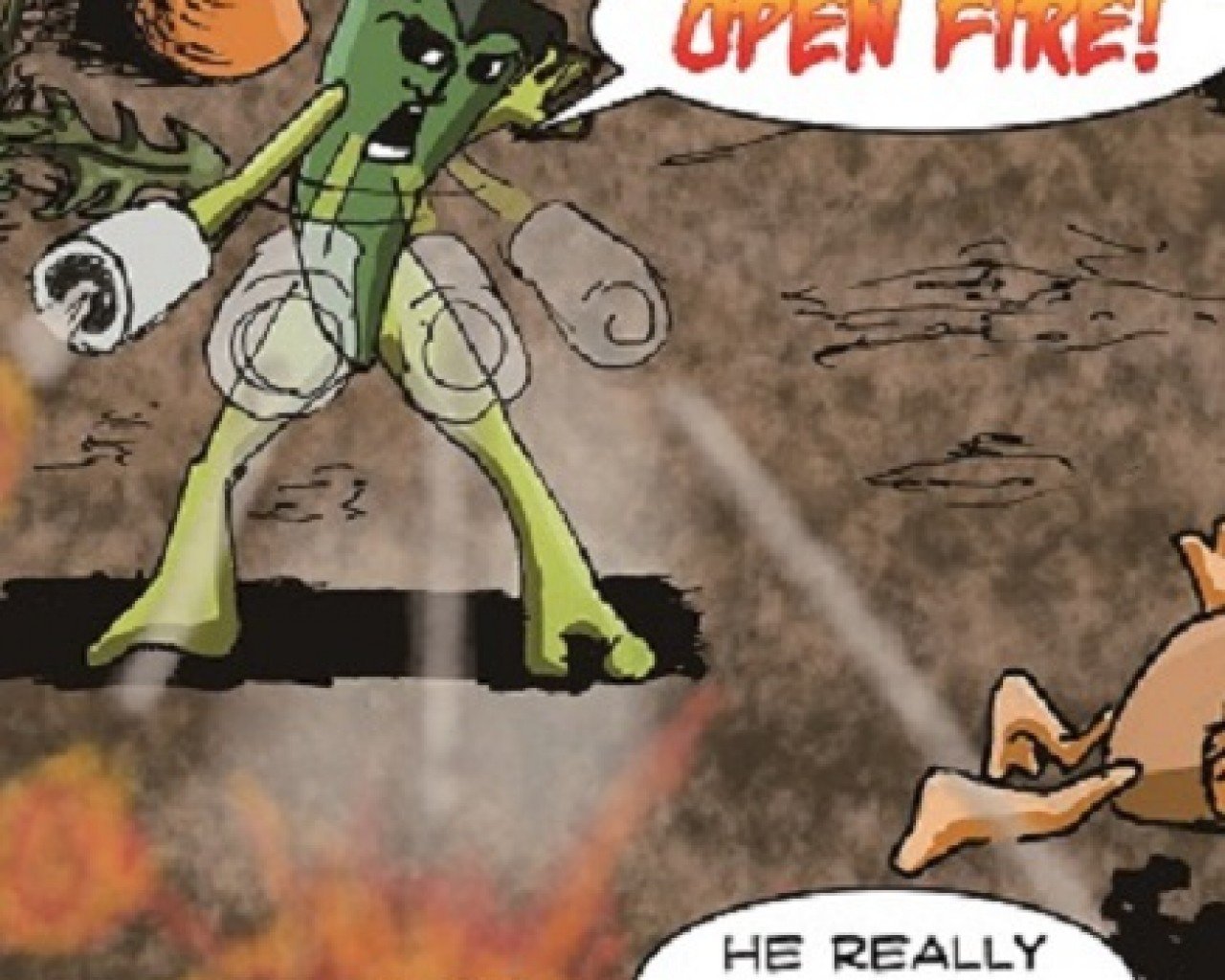Preview Image 2 for The Vigilante Vegetables
