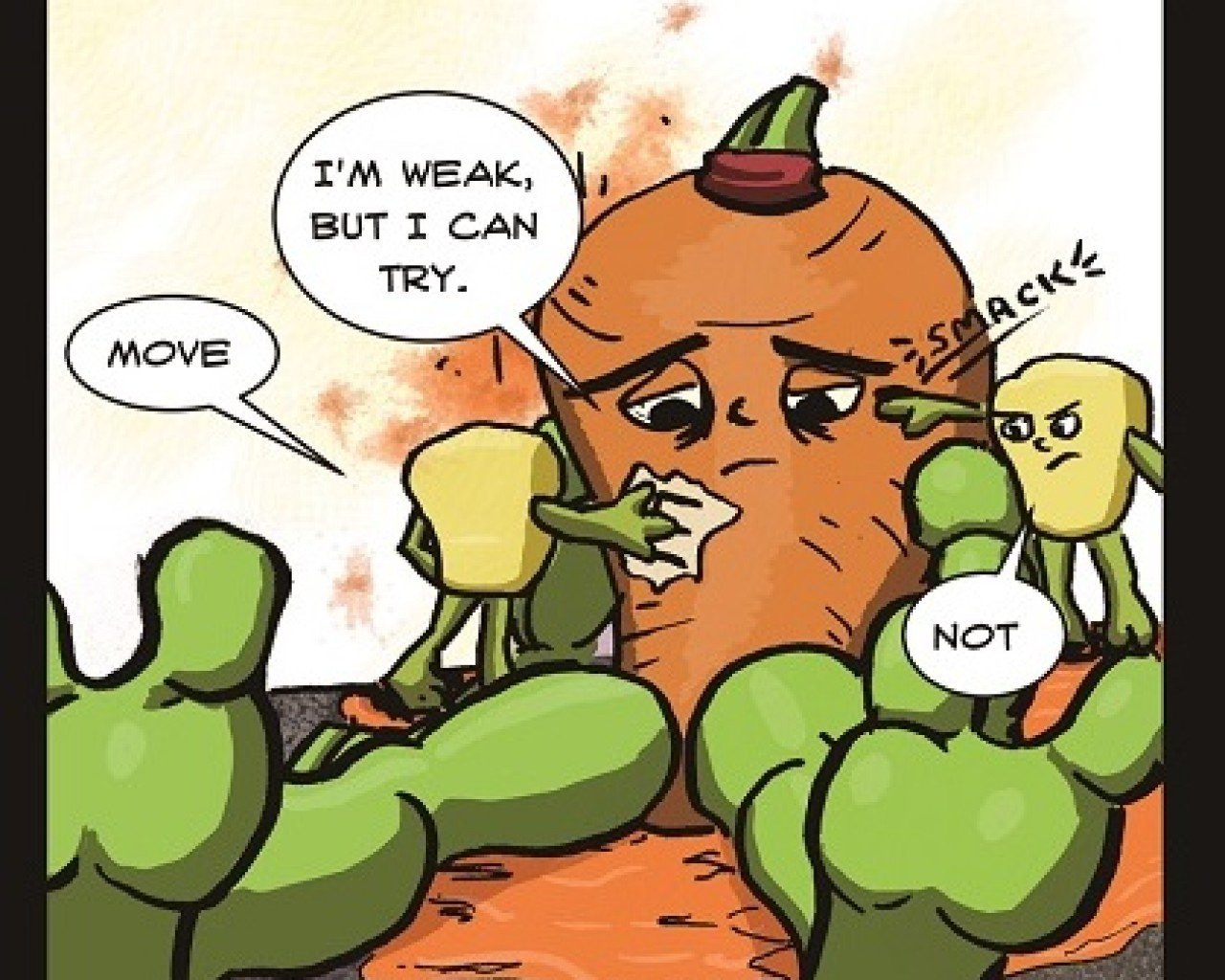 Preview Image 5 for The Vigilante Vegetables