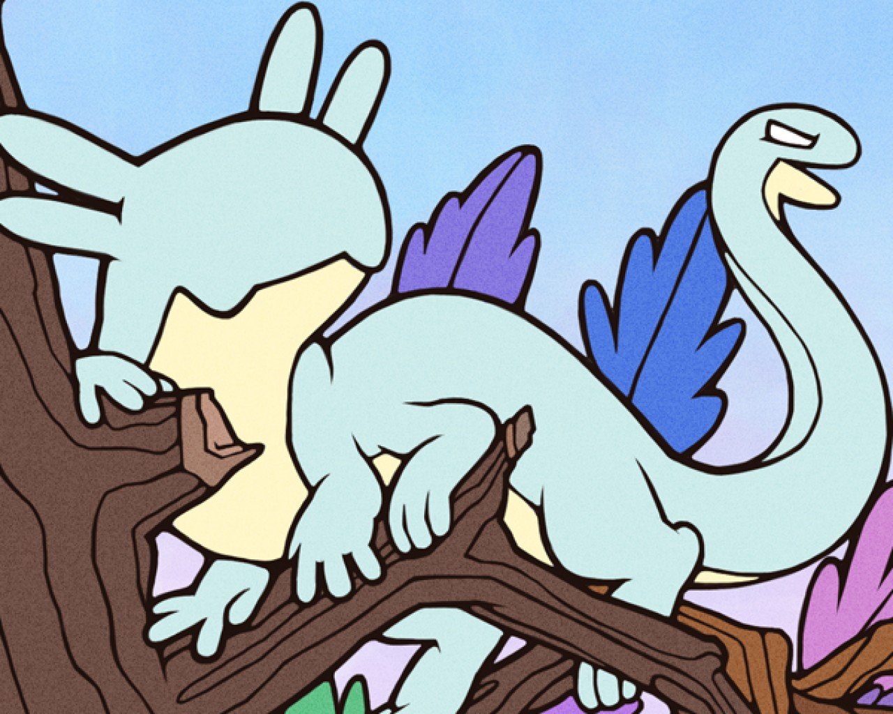Poster Image for Blind Gecko and Tail